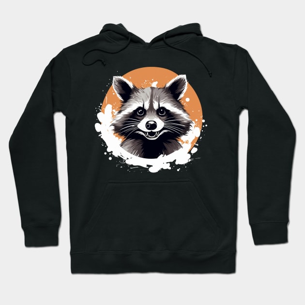 raccoon Hoodie by lets find pirate